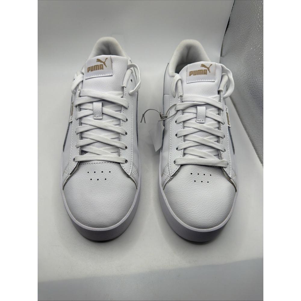 Puma Court women's sneakers size 11  triple‎ white low top.